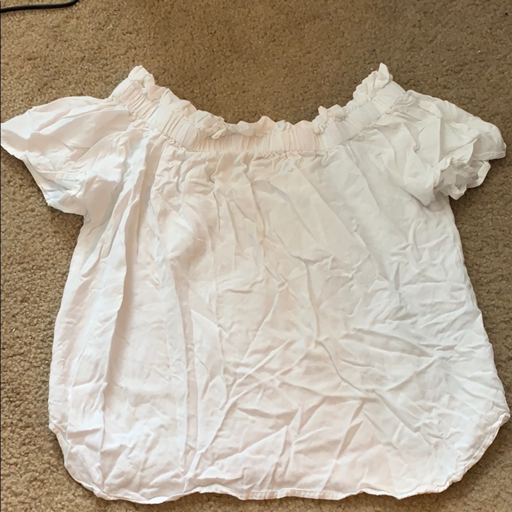 White off the shoulder Blouse